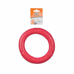 Paris Prix Jouet pour Chien Anneau Eva Fitness 17cm Rouge