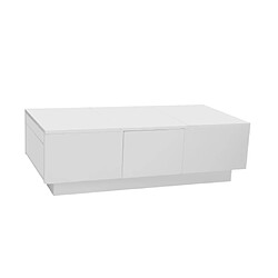 ComfortXL Table Basse, Meuble Tv Avec Structure De Rangement Push-pull À Double Face