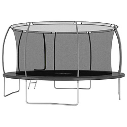 Avis vidaXL Ensemble de trampoline rond 460x80 cm 150 kg