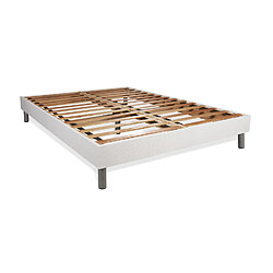 Acheter Bodycare Ensemble 140x190 matelas BodyForm à Mémoire de forme 3 zones + sommier kit blanc