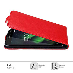 Avis Cadorabo Coque Nokia 2,1 Etui en Rouge