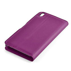 Avis Cadorabo Coque HTC Desire 816 Etui en Violet