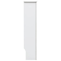 Acheter vidaXL Cache-radiateur Blanc 112x19x81,5 cm MDF