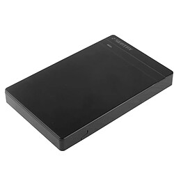 Wewoo Boîtier disque dur noir externe SATA HDD / SDD de 2,5 pouces, sans outil, interface USB 3.0