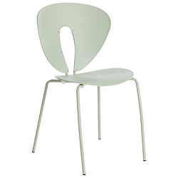 Acheter Beliani Chaise de salle à manger Set de 2 Vert clair TRACY