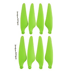 8 pièces CW CCW hélice pour drone lame avion vert Hubsan Zino H117S