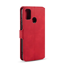 Avis Wewoo Housse Coque Pour Galaxy M30s Etui à rabat horizontal côté huile avec supportlogements cartes et portefeuille Rouge