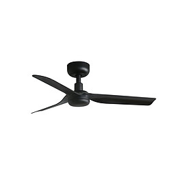 Faro Barcelona Punt Petit ventilateur de plafond DC noir 6 vitesses