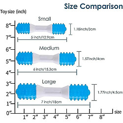 Avis Jouets de dentition pour chiots Jouets à mâcher pour chiens pour les mâcheurs doux Favorise la santé dentaire Réduit l'inconfort de la dentition L'ennui Rafraîchit l'haleine Jouet pour chiens en caoutchouc PU
