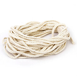 Acheter Corde En Coton Naturel 5 Mm De Diamètre Corde Torsadée Corde Corde Ficelle Sash Craft