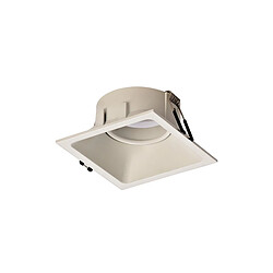 Acheter Inspired Downlight Carré Confort 9,2 cm GU10, Blanc Mat, Découpe : 80x80mm, Douille Incluse