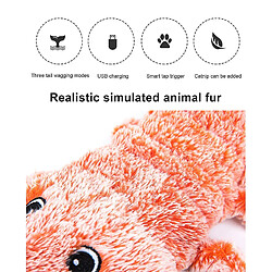 Acheter Jouet pour chien homard souple, jouet interactif pour chat homard en peluche de simulation électrique, pour chats d'intérieur, petits chiens