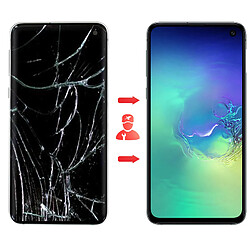 Acheter Afficheur LCD Samsung Galaxy S10e Bloc Écran avec Tactile Original Blanc Prisme