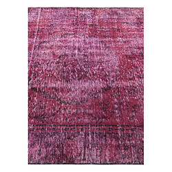 Vidal Tapis de laine 277x160 Violet Ultra Vintage pas cher