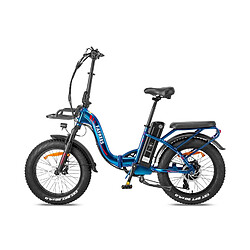 FAFREES F20 Max Vélo Électrique - Moteur 500W Batterie 48V 22.5AH Autonomie 110KM Freins à Disque - Bleu Violet