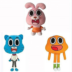 Universal 3 boules de chewing-gum personnage de dessin animé mignon douce poupée fille peluche