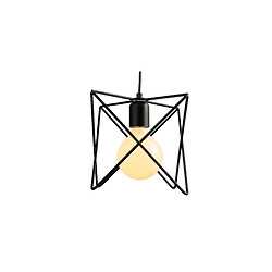 ICONIK INTERIOR Lampe de plafond - Lampe suspendue design industriel - Bon Noir