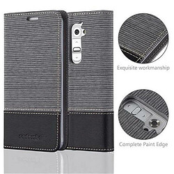 Avis Cadorabo Coque LG G2 Etui en Gris