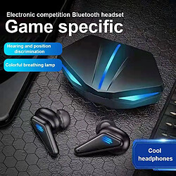 Acheter Yonis Ecouteurs Bluetooth Gaming Stéréo Ergonomiques