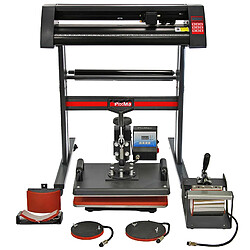 Monstershop PixMax Presse à Chaud 5 en 1, Plotter de Découpe Vinyle 72cm