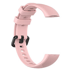 Avis Bracelet en silicone remplacement, longueur : 95.6+124.8mm rose pour votre Huawei Honor Band 4