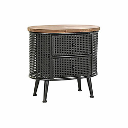 Table de Nuit DKD Home Decor Sapin Métal (53 x 35 x 51 cm)