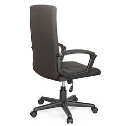 Hjh Office Chaise de bureau / Chaise pivotante STARTEC CL200 tissu noir pas cher