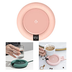 Acheter Chauffe-café De Bureau Avec 3 Réglages De Température Smart Cup Warmer Pink Round