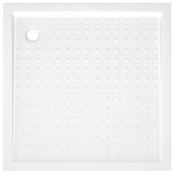 Acheter vidaXL Receveur de douche avec picots Blanc 80x80x4 cm ABS