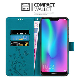 Cadorabo Coque Honor 8C Etui en Bleu