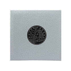 Ac-Deco Classeur numismatique pour pièces - 24,5 x 25 cm - Gris