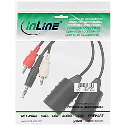 Avis Câble audio sur LAN / Ethernet / RJ45 InLine® RCA max. Ensemble complet de 50m