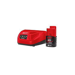 Pack batteries Milwaukee M12 NRG 12 V chargeur C 12 C 4933451900