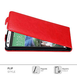 Cadorabo Coque HTC Desire 820 Etui en Rouge