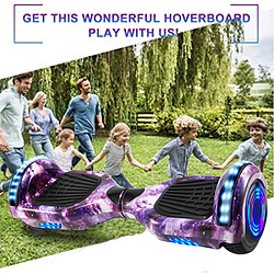 YOMME MOBILITÉ Hoverboard 6.5" Rose Ciel pas cher