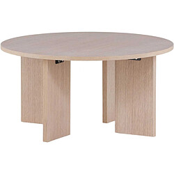 Vind Table basse ronde Askerön beige.