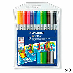 Ensemble de Marqueurs Staedtler Noris Club Double pointe 10 Unités