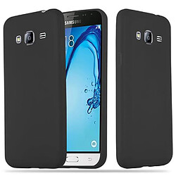 Cadorabo Coque Samsung Galaxy J3 2015 Etui en Noir