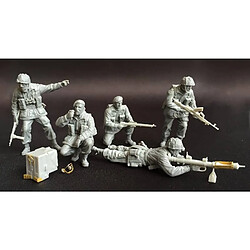 Bronco Models Figurine Mignature Wwii British Paratroops In Combat Set B