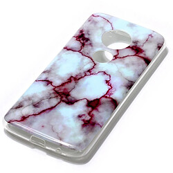 Avis Wewoo Coque en TPU Motif Marbre Pour Motorola Moto E5 Rouge