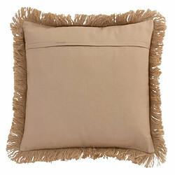 Paris Prix Coussin Déco Fleur Abstraite 47x49cm Naturel