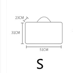 Universal Sac de rangement en coton épais, armoire, literie, vêtements, bagages de voyage, sac de rangement pliable