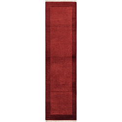 Vidal Tapis de couloir en laine 300x79 rouge Darya