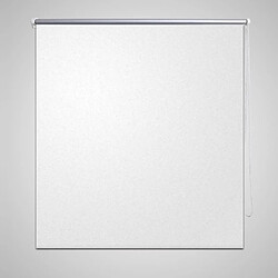 vidaXL Store enrouleur occultant 120 x 230 cm blanc