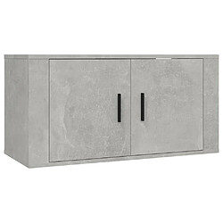 Acheter Maison Chic Ensemble de meubles TV 3 pcs pour salon - Gris béton Bois d'ingénierie -MN31540