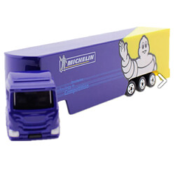 Universal Véhicule sportif Michelin Modèle Kit Mini-Truck Moule Voiture Jouet | Voiture Jouet Moulée Sous Pression(Bleu)