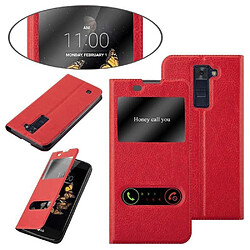 Acheter Cadorabo Coque LG K8 2016 Etui en Rouge