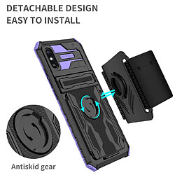 Coque en TPU antichoc avec béquille violet pour votre Xiaomi Redmi 9A