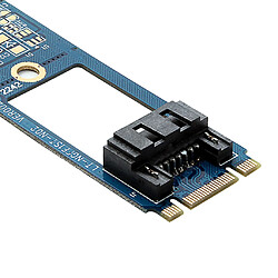 Avis M.2 NGFF ( SATA) B & M Key To SATA III 7 Pin SSD Converter Board Card