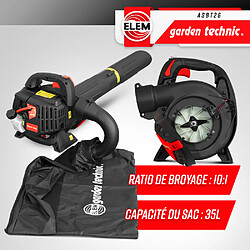 Acheter Elem Garden Technic Aspirateur souffleur broyeur thermique 25.4CC - Elem Garden